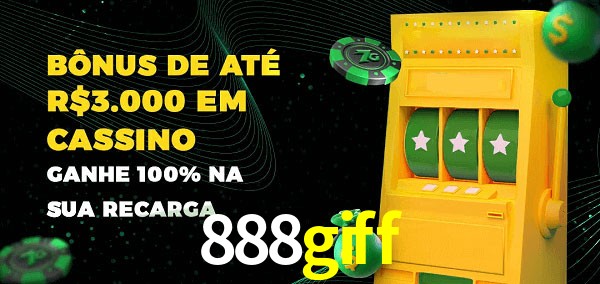 888giff melhor bônus de depósito